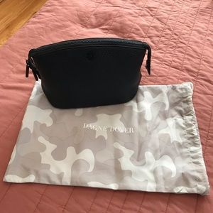 Dagne Dover small Lola Onyx leather